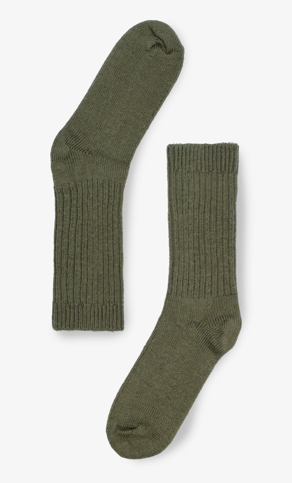 Green Merino Socks