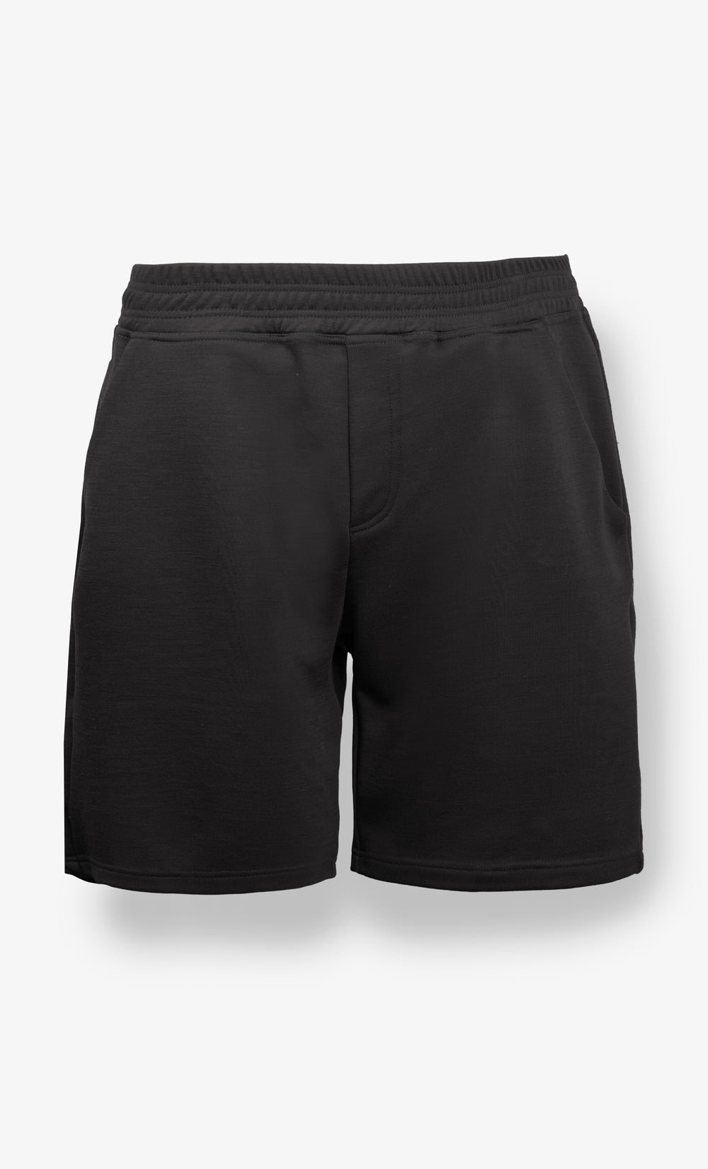 Men's Black Jogger Shorts